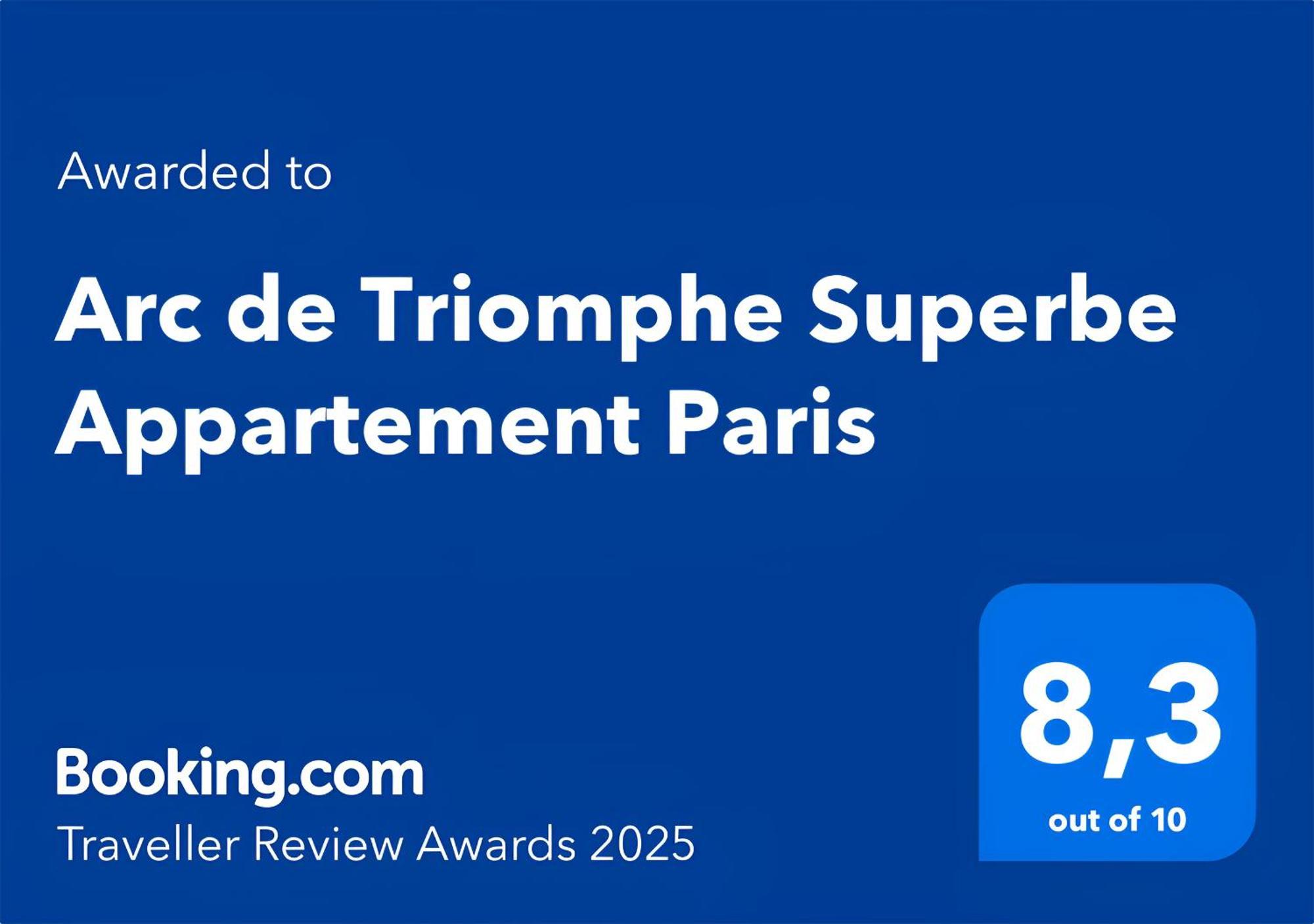 Arc De Triomphe Superbe Appartement Paris Free Netflix 외부 사진